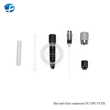 Free shipping 50pcs/lot Black FTTH FC UPC FAST connector single mode hot melt optical fiber FC fast connector
Free shipping 50pcs/lot Black FTTH FC UPC FAST connector single mode hot melt optical fiber FC fast connector