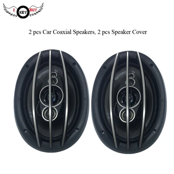 

2pieces/Lot Car Louder Coaxial Speakers 6x9 inch Hi Fi end Auto 1200w 4 ohm Vehicle Audio Acoustic Loudspeaker Horn