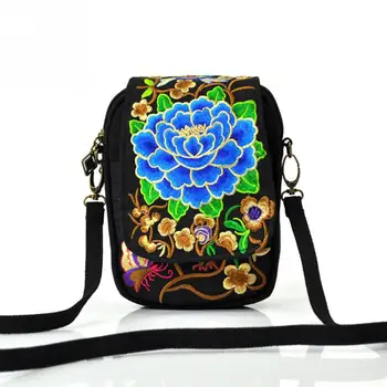Ethnic Embroidery Bag Vintage Embroidered Canvas Cover Shoulder Messenger Bag Women Small Coins Travel Beach Phone Purse L0728 
Ethnic Embroidery Bag Vintage Embroidered Canvas Cover Shoulder Messenger Bag Women Small Coins Travel Beach Phone Purse L0728