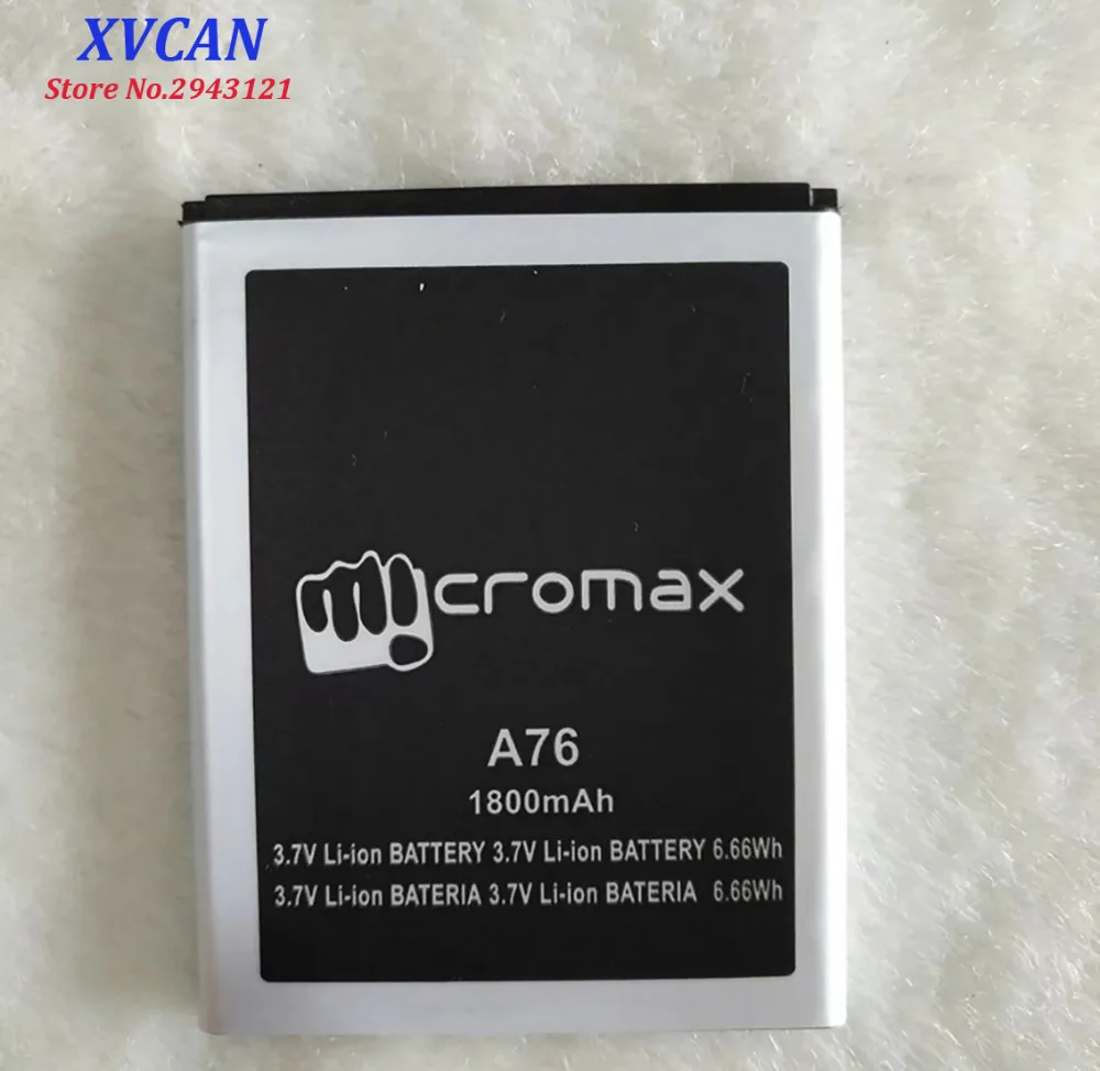 Высокое качество оригинальный для Micromax A76 мобильный телефон литиевая батарея