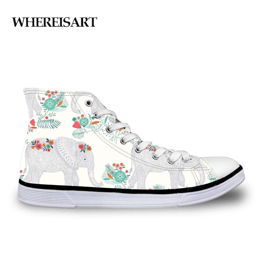WHEREISART Garden Animal Print Women Vulcanized Shoes Comfort High top Canvas Shoes Sneakers Female Flat Casual Walking Shoes
WHEREISART Garden Animal Print Women Vulcanized Shoes Comfort High top Canvas Shoes Sneakers Female Flat Casual Walking Shoes