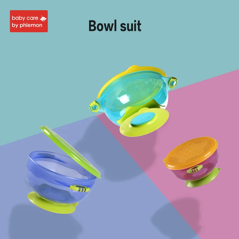 Babycare Baby Feeding Bowl Tableware Kids Food Dishes Learning With Suction Cup Assist Food Bowl Infant Eating 3PCS/SET Bowl
Babycare Baby Feeding Bowl Tableware Kids Food Dishes Learning With Suction Cup Assist Food Bowl Infant Eating 3PCS/SET Bowl