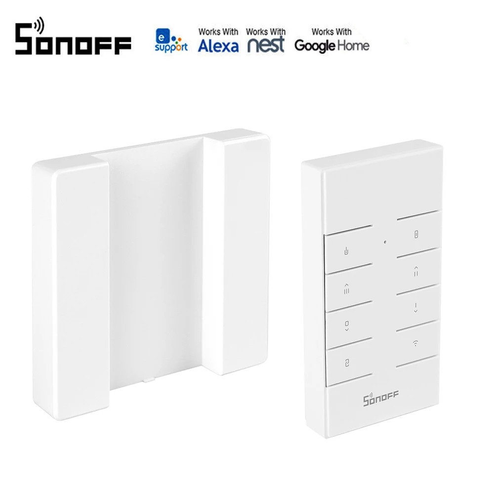 SONOFF RM433 8 Keys Remote Controller Updated version for SONOFF Basicrf/ Slampher/ iFan03/ 4CHProR2/ TX series/ 433 RF Bridge
SONOFF RM433 8 Keys Remote Controller Updated version for SONOFF Basicrf/ Slampher/ iFan03/ 4CHProR2/ TX series/ 433 RF Bridge