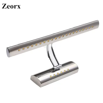 ZEORX Modern 5W Bathroom LED Mirror Wall Light 40CM 5050 SMD AC220V 110V Hotel Washroom over Mirror Wall Sconces With Switch
ZEORX Modern 5W Bathroom LED Mirror Wall Light 40CM 5050 SMD AC220V 110V Hotel Washroom over Mirror Wall Sconces With Switch