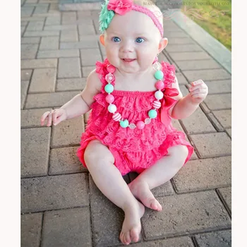 Baby Girls Clothes Infant Toddler Hot Pink Lace Romper Newborn Ruffled Petti Romper Toddler Kids Jumpsuit Baby Photo Prop Outfit
Baby Girls Clothes Infant Toddler Hot Pink Lace Romper Newborn Ruffled Petti Romper Toddler Kids Jumpsuit Baby Photo Prop Outfit