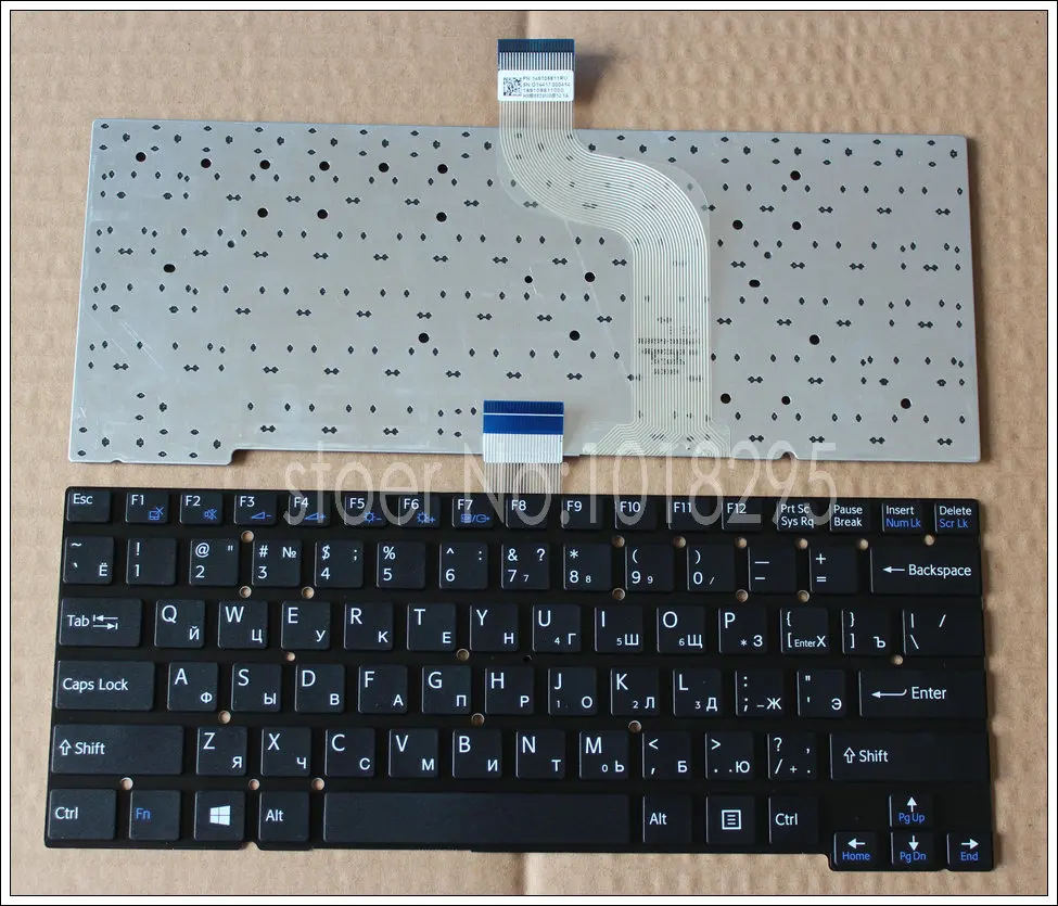 New Russian Keyboard For Sony SVT14112CXS SVT14113CXS SVT14115CXS SVT14117CXS WITHOUT Frame black laptop Keyboard RU
New Russian Keyboard For Sony SVT14112CXS SVT14113CXS SVT14115CXS SVT14117CXS WITHOUT Frame black laptop Keyboard RU
