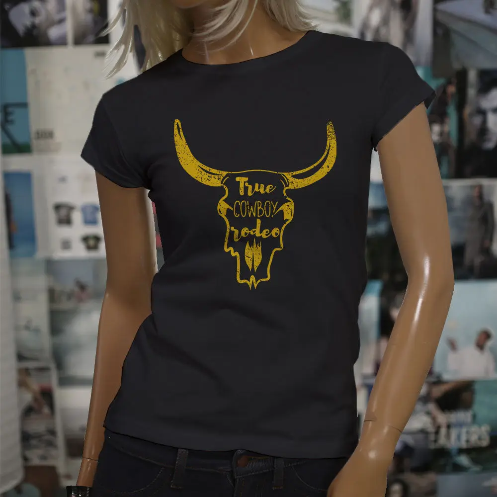 2019 New Women's O-T-Shirt Genuine Cowboy Rodeo Western Death Cattle Tougou Women Women Black T-Shirt Women's Tee Shirt
2019 New Women's O-T-Shirt Genuine Cowboy Rodeo Western Death Cattle Tougou Women Women Black T-Shirt Women's Tee Shirt
