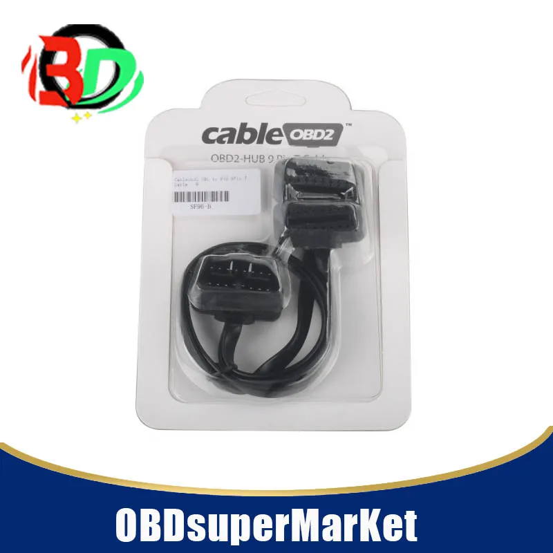 Cable obd2 OBD to HUB 9Pin T Cable for ELM327/AdblueOBD2/NitroOBD2/EcoOBD2/GPS/Navigation Devices
Cable obd2 OBD to HUB 9Pin T Cable for ELM327/AdblueOBD2/NitroOBD2/EcoOBD2/GPS/Navigation Devices