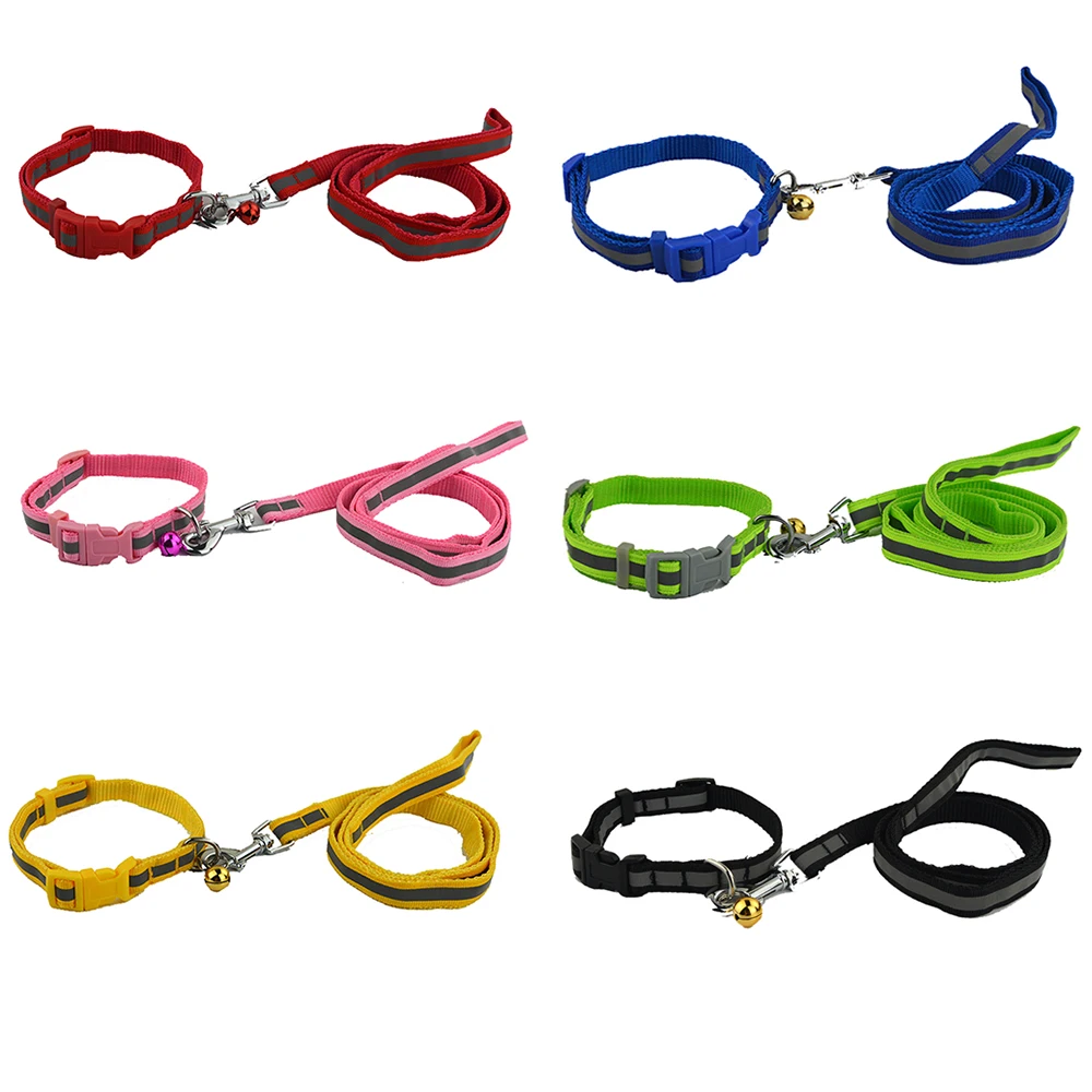 7 Colors 2 Sizes High Quality Reflective Nylon Material Dog Pets Collar with Matched Leashes Lead
7 Colors 2 Sizes High Quality Reflective Nylon Material Dog Pets Collar with Matched Leashes Lead