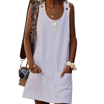 Vertical Striped Dresses Vintage Button Sukienka Sundress Plus Size Xl 5xl A Line Womens Dress With Pockets Robe Femme Ete 2019
Vertical Striped Dresses Vintage Button Sukienka Sundress Plus Size Xl 5xl A Line Womens Dress With Pockets Robe Femme Ete 2019