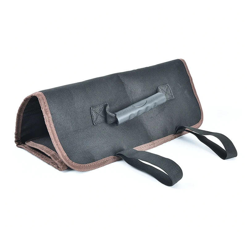 1pc Multifunctional Oxford Canvas Chisel Roll Rolling Repairing Tool Utility Bag Practical 13.78"x 5.9"