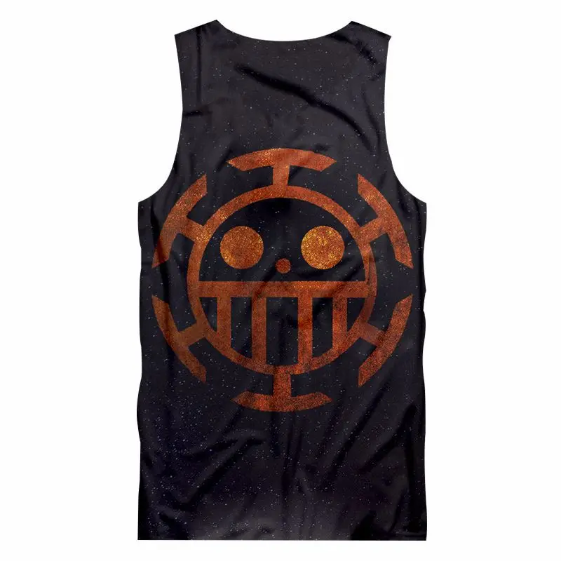 One Piece, Dragon Ball & Bleach 3D Tank Tops