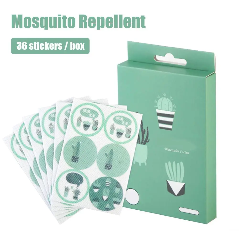 36pcs Baby Mosquito Repellent Stickers Summer Outdoors Anti-mosquito Bite Cactus Patch Mosquito Killer for Children Adult
36pcs Baby Mosquito Repellent Stickers Summer Outdoors Anti-mosquito Bite Cactus Patch Mosquito Killer for Children Adult