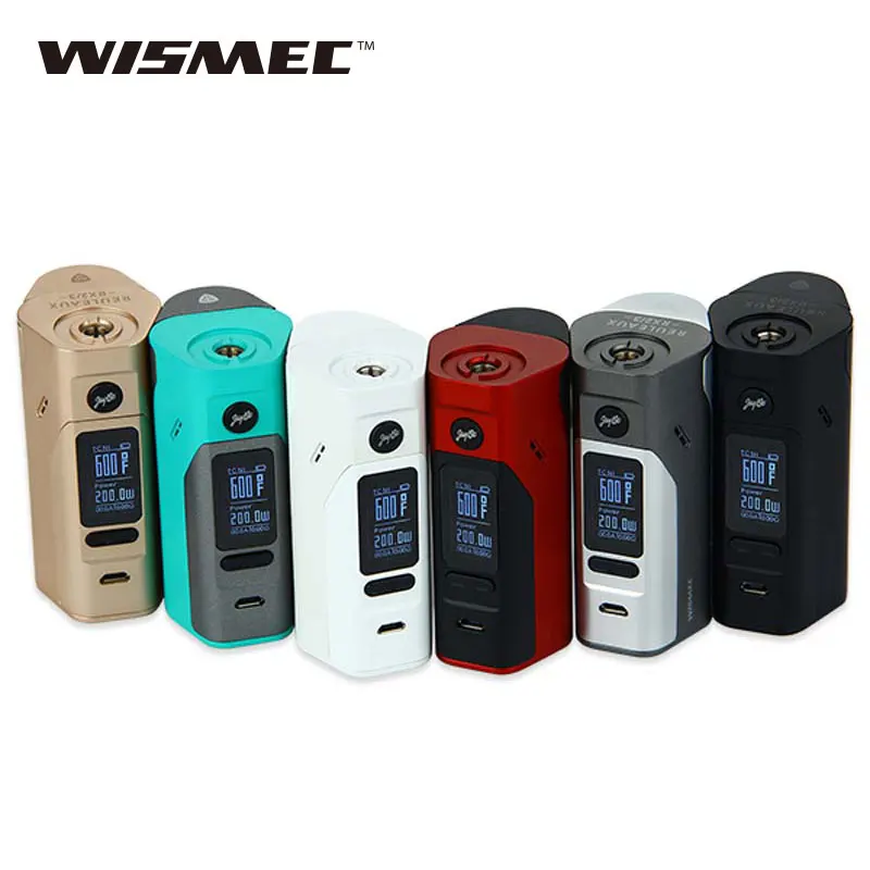 

Original Wismec Reuleaux RX2/3 TC Mod 150W 200W Box Mod Upgradeable Firmware Reuleaux RX2-3 RX23 E-Cigs Mod VS RX200S RX300 Mod