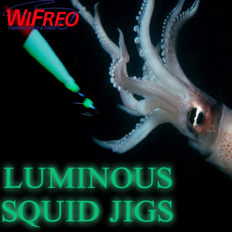 1PC/Lot Hot 4# 4 inches * 6.2g Luminous Wood Squid Jig Squidding Lure Hooks Squid Fishing Baits Importing Japan Style
1PC/Lot Hot 4# 4 inches * 6.2g Luminous Wood Squid Jig Squidding Lure Hooks Squid Fishing Baits Importing Japan Style