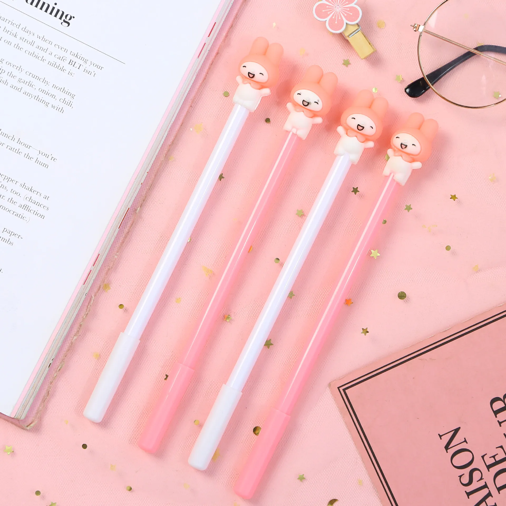 Coloffice 2PCs Cute Kawaii Kids Gel Pen Carbon Pen Office Student 0.38mm Black Ink Pen Korean Stationery School Office Supplies
Coloffice 2PCs Cute Kawaii Kids Gel Pen Carbon Pen Office Student 0.38mm Black Ink Pen Korean Stationery School Office Supplies