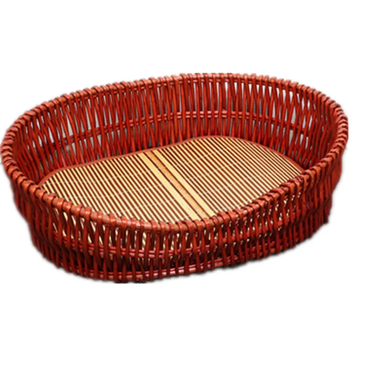 Wicker Kennel Cat Dog Bed Rattan Pet Nest Teddy Large Dog Bed House with Cushions and Mats Washable Four Seasons Usable Pet Beds
Wicker Kennel Cat Dog Bed Rattan Pet Nest Teddy Large Dog Bed House with Cushions and Mats Washable Four Seasons Usable Pet Beds