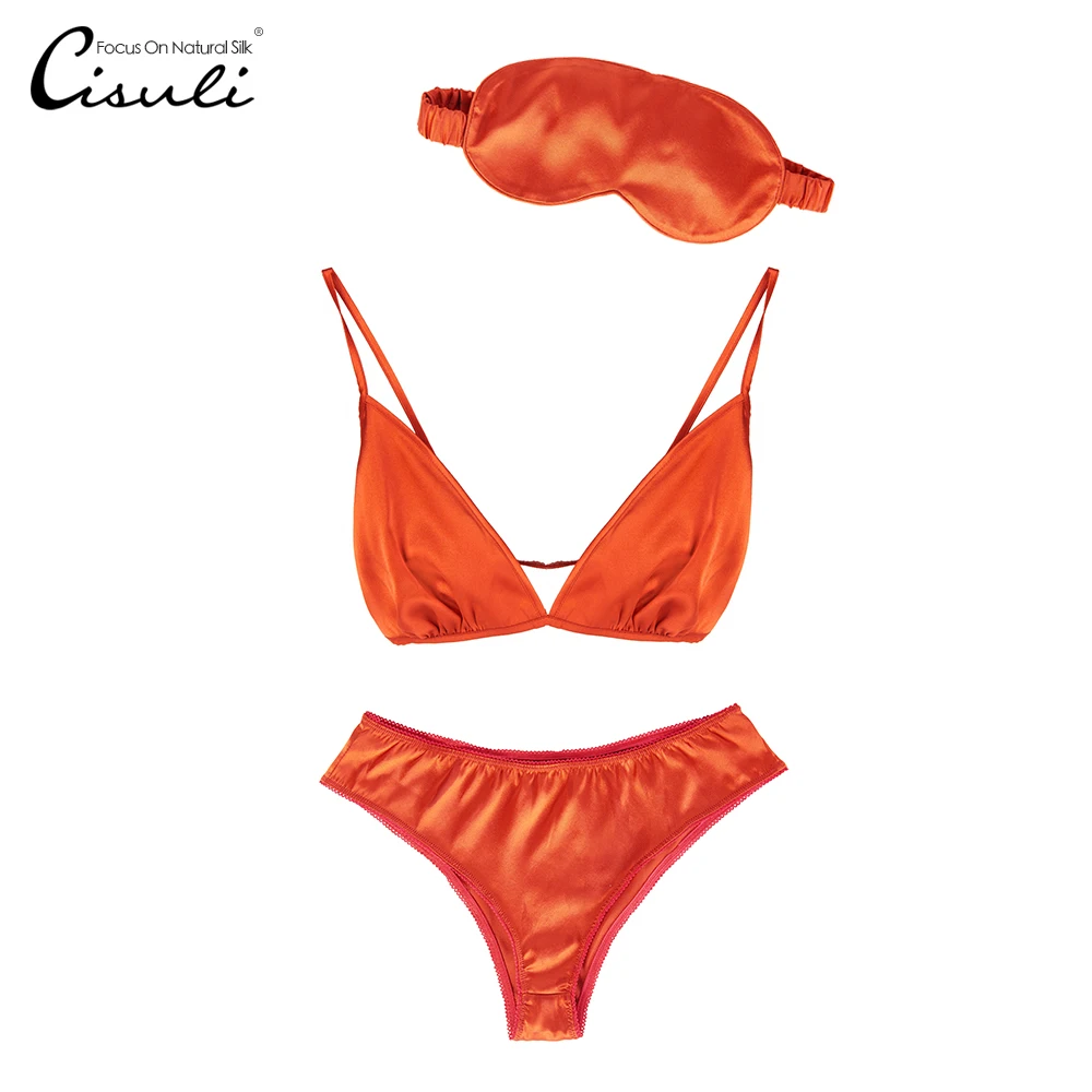 CISULI Silk Bra Set Women Lingerie Wireless without Padded Exclusive New Desigual Quick Dry Sport Bra Brick Red
CISULI Silk Bra Set Women Lingerie Wireless without Padded Exclusive New Desigual Quick Dry Sport Bra Brick Red
