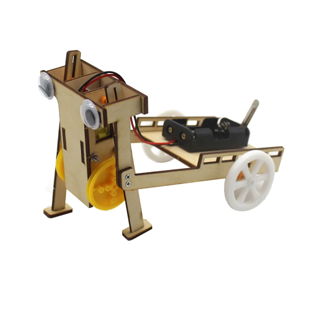 145*100*112 mm DIY Electric Assemble Walking Robot 2WD Trolley Car Kit Education Science Experiments Toys Invention Kids
145*100*112 mm DIY Electric Assemble Walking Robot 2WD Trolley Car Kit Education Science Experiments Toys Invention Kids