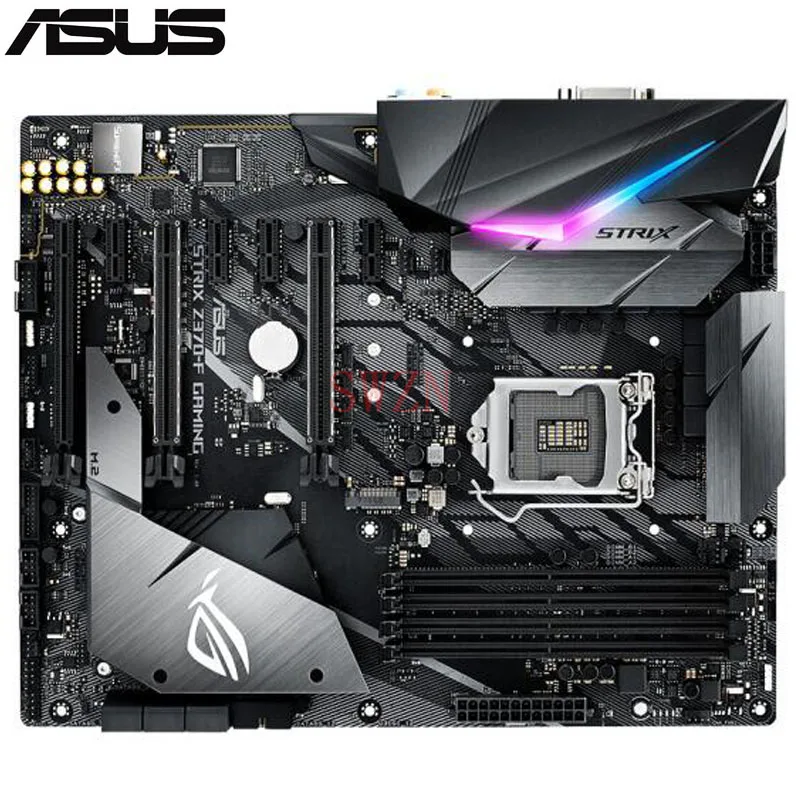 

original New Desktop motherboard For ASUS ROG STRIX Z370-F GAMING Z370 LGA 1151 4*DDR4 support 64G 6*SATA III 2*M.2 ATX