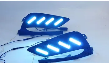 eOsuns led drl daytime running light for Chevrolet cruze 2017-2018 with Dynamic moving yellow turn signal and blue night light 
eOsuns led drl daytime running light for Chevrolet cruze 2017-2018 with Dynamic moving yellow turn signal and blue night light