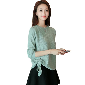 New Knitted Sweater Women Short 2019 Women Long Sleeve O Neck Bow Wild Bottoming Pullover Sweater Female Tops Casual Winter
New Knitted Sweater Women Short 2019 Women Long Sleeve O Neck Bow Wild Bottoming Pullover Sweater Female Tops Casual Winter