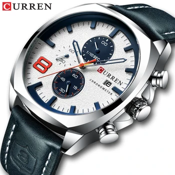 Top Brand Luxury Men Watches CURREN Military Analog Male Quartz Clock Men's Sport Wristwatch Relogio Masculino Waterproof Watch
Top Brand Luxury Men Watches CURREN Military Analog Male Quartz Clock Men's Sport Wristwatch Relogio Masculino Waterproof Watch
