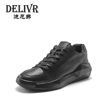 Delivr Black Ladies Casual Sneakers Shoes Women Platform Vulcanized Shoes Genuine Leather Thick Sole Zapatillas Mujer Negro
Delivr Black Ladies Casual Sneakers Shoes Women Platform Vulcanized Shoes Genuine Leather Thick Sole Zapatillas Mujer Negro