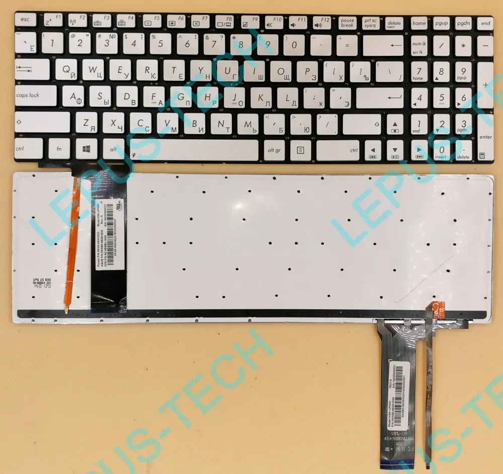 Genuine Original RU keyboard For Asus N56 N56JN N56JR N56V N56VM N56VZ N76VJ N76VM N76VZ Silver Russian Backlit keyboard
Genuine Original RU keyboard For Asus N56 N56JN N56JR N56V N56VM N56VZ N76VJ N76VM N76VZ Silver Russian Backlit keyboard