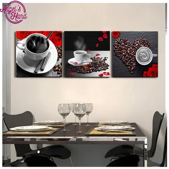 5D Diy Diamond Painting triptych coffee Cross Stitch Kit rose Art Diamond Mosaic Handmade Diy Diamond Embroidery flower
5D Diy Diamond Painting triptych coffee Cross Stitch Kit rose Art Diamond Mosaic Handmade Diy Diamond Embroidery flower