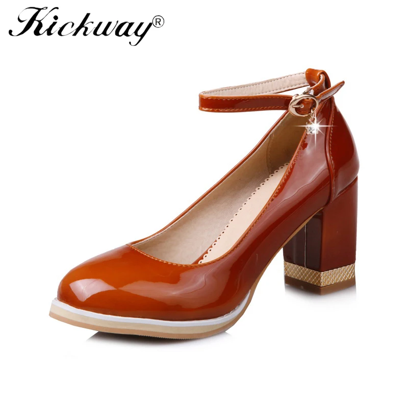 Plus Size 34-48 2019 Women High Heels Buckle Strap Leather Shoes Elegant Ladies Ankle Strap High Heels Pink Patent Leather Shoes
Plus Size 34-48 2019 Women High Heels Buckle Strap Leather Shoes Elegant Ladies Ankle Strap High Heels Pink Patent Leather Shoes