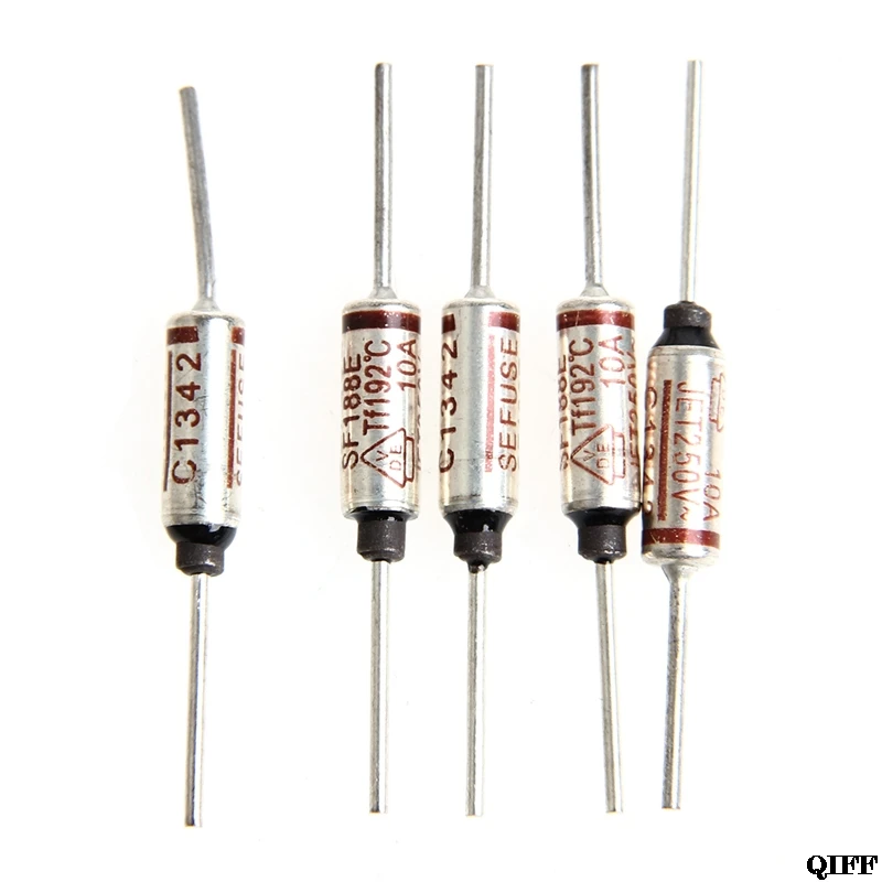 Drop Ship&Wholesale 5pcs Temperature Mini Fuse 250 V10A Thermal Metal Shell 192 Degree Temp Micro Cut Mar28
Drop Ship&Wholesale 5pcs Temperature Mini Fuse 250 V10A Thermal Metal Shell 192 Degree Temp Micro Cut Mar28