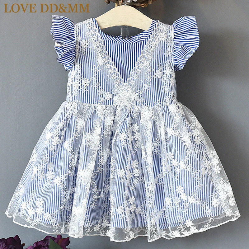 LOVE DD&MM Girls Dress 2019 New Summer Children's Clothing Girls Fashion Lace Stripes Fake Two Flying Sleeves Princess Dress
LOVE DD&MM Girls Dress 2019 New Summer Children's Clothing Girls Fashion Lace Stripes Fake Two Flying Sleeves Princess Dress