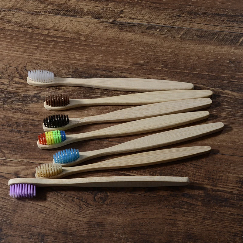 10PC Eco Friendly Bamboo Handle Toothbrush Rainbow Colorful Whitening Soft Bristles Natural Bamboo Toothbrushes Oral Care Tooth
10PC Eco Friendly Bamboo Handle Toothbrush Rainbow Colorful Whitening Soft Bristles Natural Bamboo Toothbrushes Oral Care Tooth