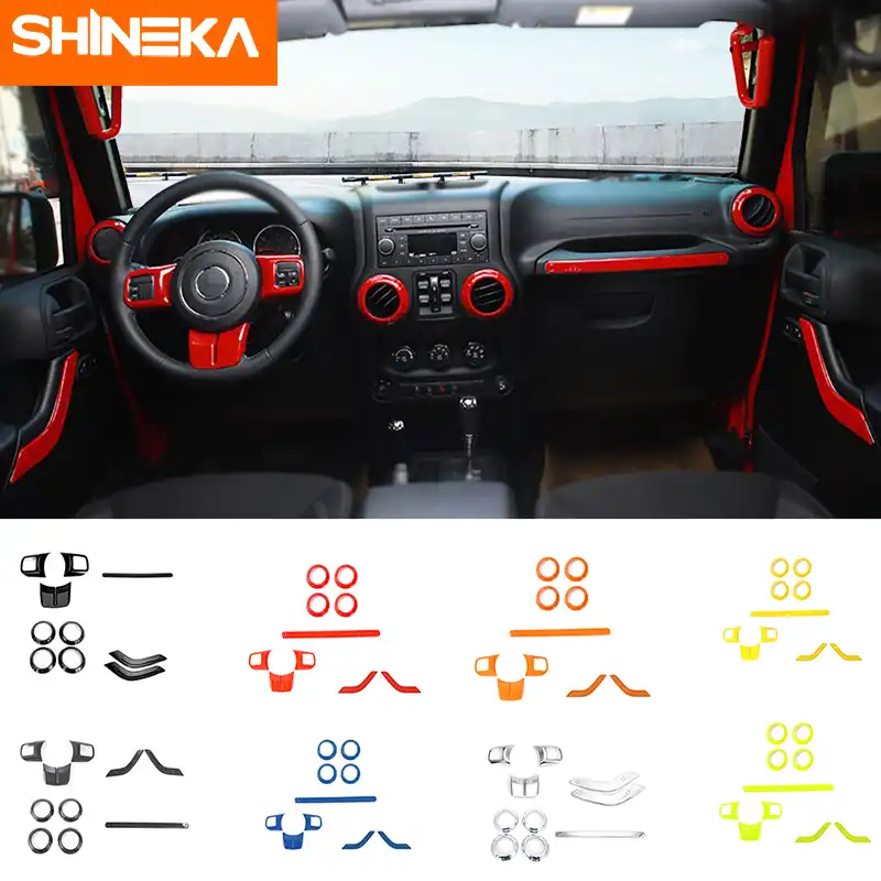Mopai Abs Car Interior Door Copilot Handle Decoration Cover