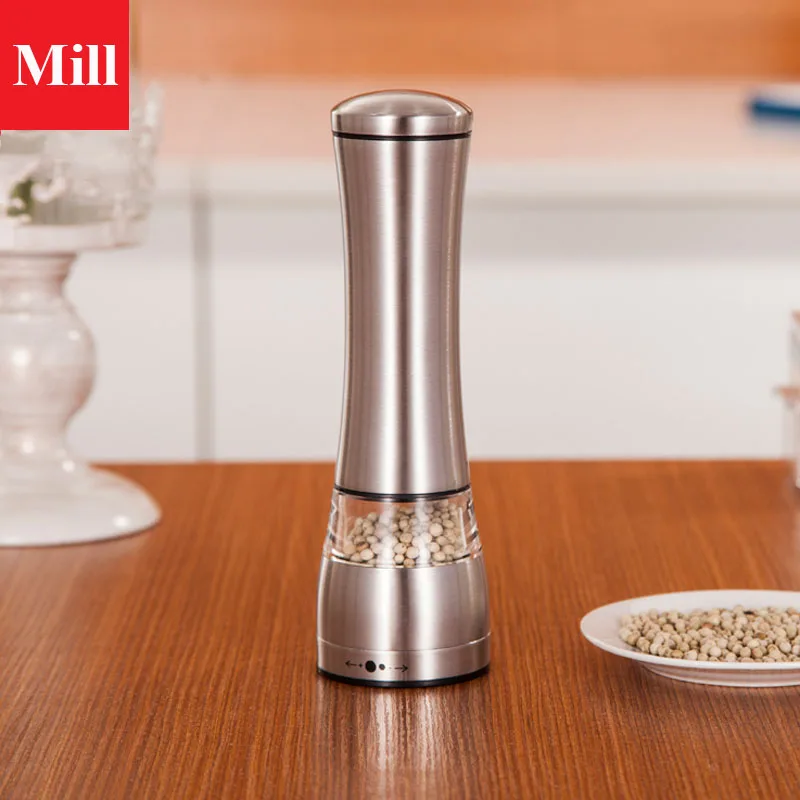 Best Quality Stainless Steel Pepper Mill Manual Spice Salt and Pepper Grinder Cooking Tools
Best Quality Stainless Steel Pepper Mill Manual Spice Salt and Pepper Grinder Cooking Tools