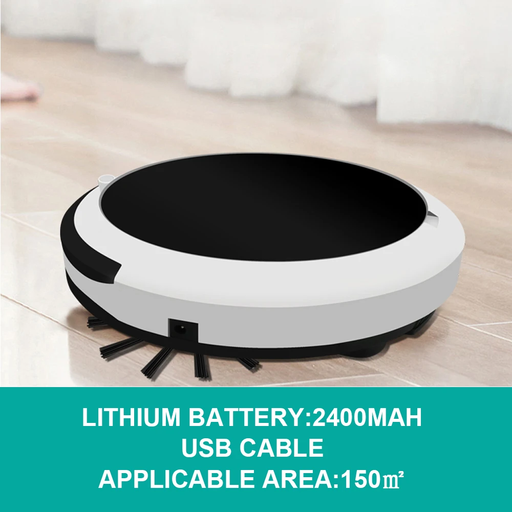Rechargeable Robot Vacuum Cleaner Smart Sweeping Robot Floor Dirt Dust Catcher Automatic Cleaner Electric Intelligent Cleaner
Rechargeable Robot Vacuum Cleaner Smart Sweeping Robot Floor Dirt Dust Catcher Automatic Cleaner Electric Intelligent Cleaner