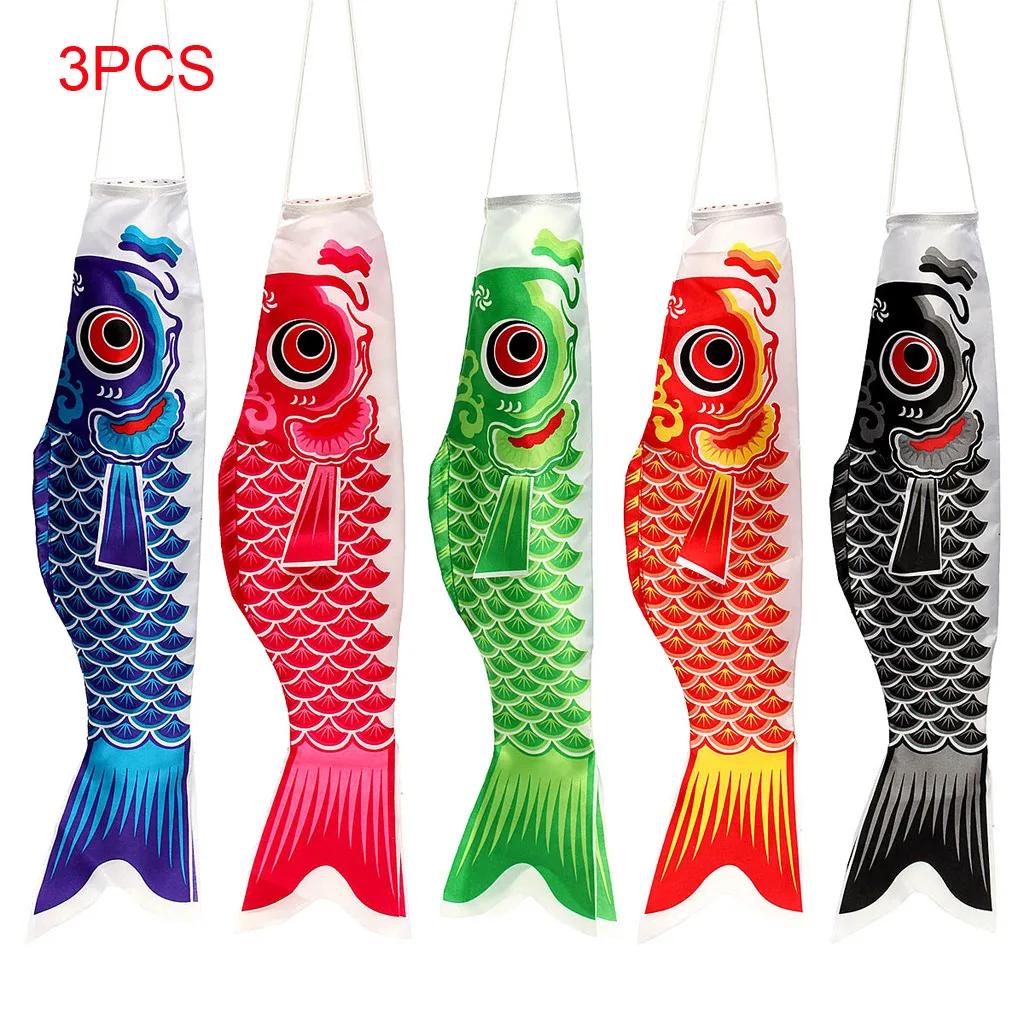 3PCS 100X25CM Japanese Carp Windsock Streamer Fish Flag Kite Home Outdoors Hanging Decoration carp banner
3PCS 100X25CM Japanese Carp Windsock Streamer Fish Flag Kite Home Outdoors Hanging Decoration carp banner