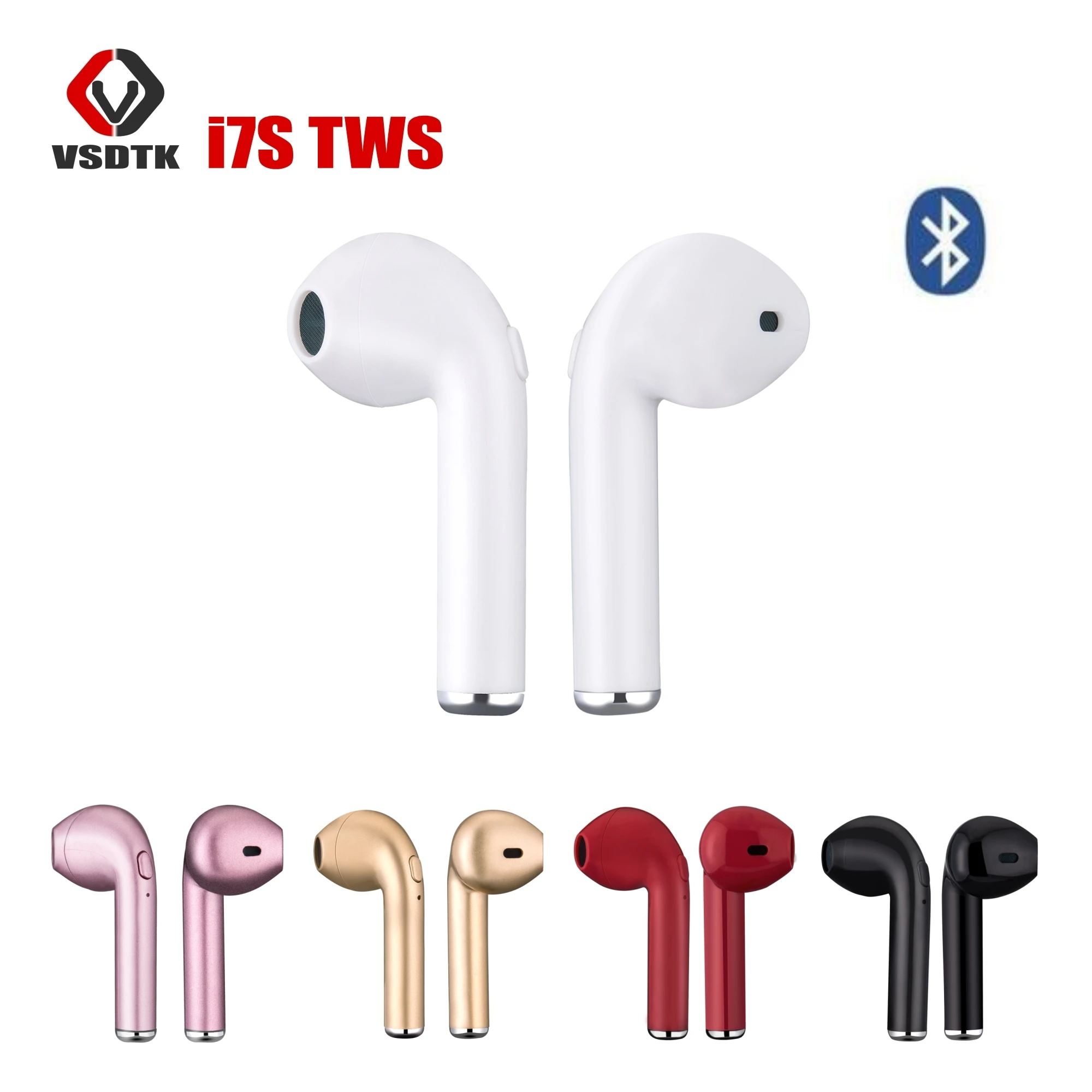 VIP price!! I7 i7s tws wireless Bluetooth Earphone Earbuds Headset With Mic with cables for iphone xiaomi huawei smartphones
VIP price!! I7 i7s tws wireless Bluetooth Earphone Earbuds Headset With Mic with cables for iphone xiaomi huawei smartphones