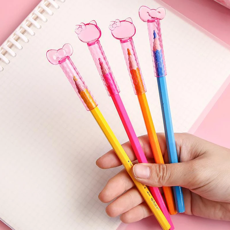 4 Pcs/pack Cartoon Hello Kitty Bowknot Transparent Pencil Cap Hat Pencil Protection Cap Pencil Extender Pen Topper Stationery
4 Pcs/pack Cartoon Hello Kitty Bowknot Transparent Pencil Cap Hat Pencil Protection Cap Pencil Extender Pen Topper Stationery