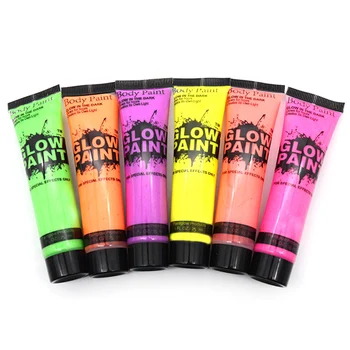 Body Art PaintUV Fluorescent Halloween Face Painting Luminous Acrylic Paint Non-toxic Non-radioactive Hand Paint for Human Body
Body Art PaintUV Fluorescent Halloween Face Painting Luminous Acrylic Paint Non-toxic Non-radioactive Hand Paint for Human Body