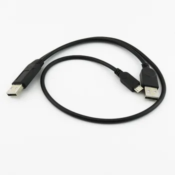 10x USB 2.0 A Male to Micro Male and USB 2.0 Male Plug Data Transmission Charging Connector Cable Cord 50+20cm
10x USB 2.0 A Male to Micro Male and USB 2.0 Male Plug Data Transmission Charging Connector Cable Cord 50+20cm