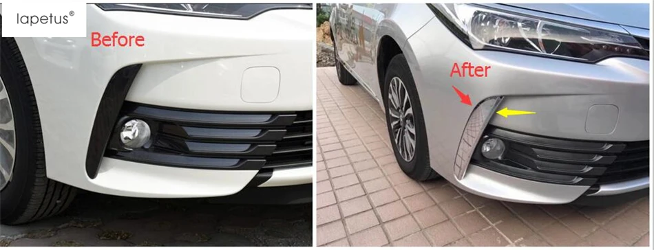 Accessories For Toyota Corolla 2017 2018 Chrome Front Head Fog Light Foglight Lamp Eyelid Eyebrow Molding Cover Kit Trim 2 Pcs
Accessories For Toyota Corolla 2017 2018 Chrome Front Head Fog Light Foglight Lamp Eyelid Eyebrow Molding Cover Kit Trim 2 Pcs