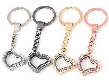 10PCS/lot Mix Colors Rhinestones Heart Locket Key Chain Magnetic Glass Living Floating Locket Pendant Keychains
10PCS/lot Mix Colors Rhinestones Heart Locket Key Chain Magnetic Glass Living Floating Locket Pendant Keychains