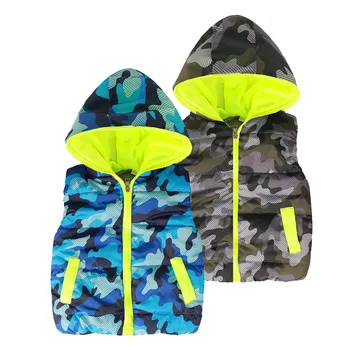 Autumn Winter Camouflage Baby Boy Zipper Hooded Vest Cotton Warm thick sleeveless boys Coats Fashion Printed Baby Boy Waistcoat
Autumn Winter Camouflage Baby Boy Zipper Hooded Vest Cotton Warm thick sleeveless boys Coats Fashion Printed Baby Boy Waistcoat