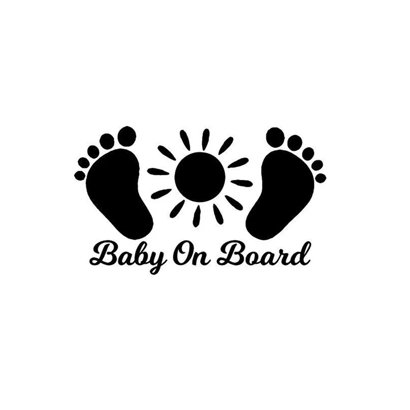 Baby On Board Footprints Sunshine Home Decor Car Truck Window Decal Sticker Cute And Interesting Fashion Sticker
Baby On Board Footprints Sunshine Home Decor Car Truck Window Decal Sticker Cute And Interesting Fashion Sticker