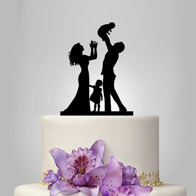 2017 Acrylic Happy Family With 2 Children Wedding Cake Topper/Stand/Wedding Decoration Wedding Cake Accessories Casamento
2017 Acrylic Happy Family With 2 Children Wedding Cake Topper/Stand/Wedding Decoration Wedding Cake Accessories Casamento
