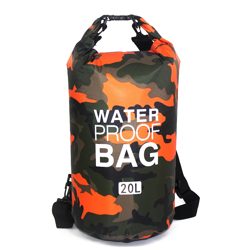 5L/10L/20L Outdoor Camouflage Waterproof Dry Bags Portable Rafting Diving Dry Bag Sack PVC Swimming Bags for Outdoor Sport Bags
5L/10L/20L Outdoor Camouflage Waterproof Dry Bags Portable Rafting Diving Dry Bag Sack PVC Swimming Bags for Outdoor Sport Bags