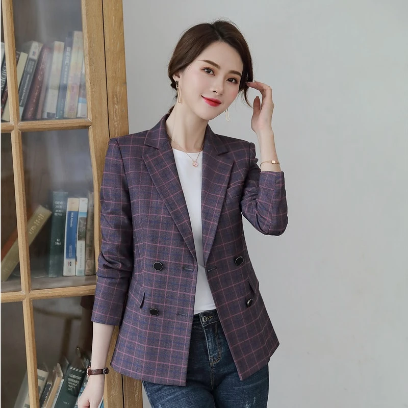 High Quality Fabric Autumn Winter Formal Women Business Blazers and Jackets Coat for Ladies Office Work Wear Blazer Tops Outwear
High Quality Fabric Autumn Winter Formal Women Business Blazers and Jackets Coat for Ladies Office Work Wear Blazer Tops Outwear