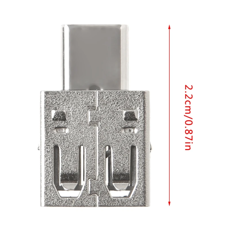 Type C To USB 2.0 Converter OTG Adapter For Macbook Samsung S9 S8 Xiaomi 5 6 High Quality
Type C To USB 2.0 Converter OTG Adapter For Macbook Samsung S9 S8 Xiaomi 5 6 High Quality